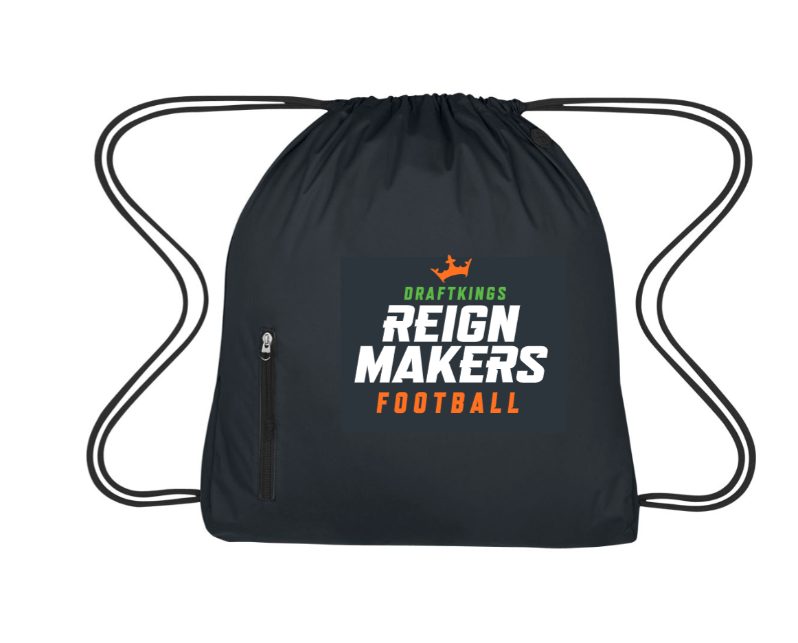 DraftKings Reignmakers Football Drawstring Bag DraftKings Shop