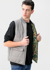 DraftKings x Sportiqe Adams Canvas Vest