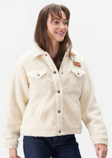 DraftKings x Sportiqe Josie Sherpa Jacket