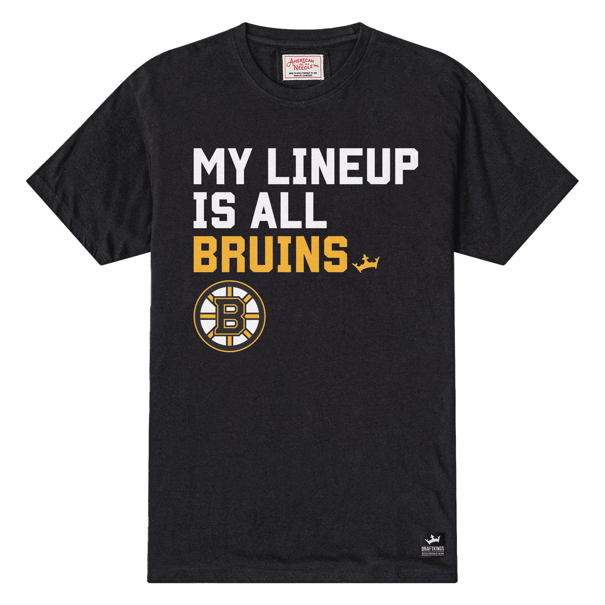 Boston Bruins My Lineup T-shirt