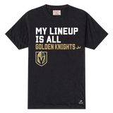 Vegas Golden Knights My Lineup T-shirt