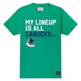 Vancouver Canucks My Lineup T-shirt