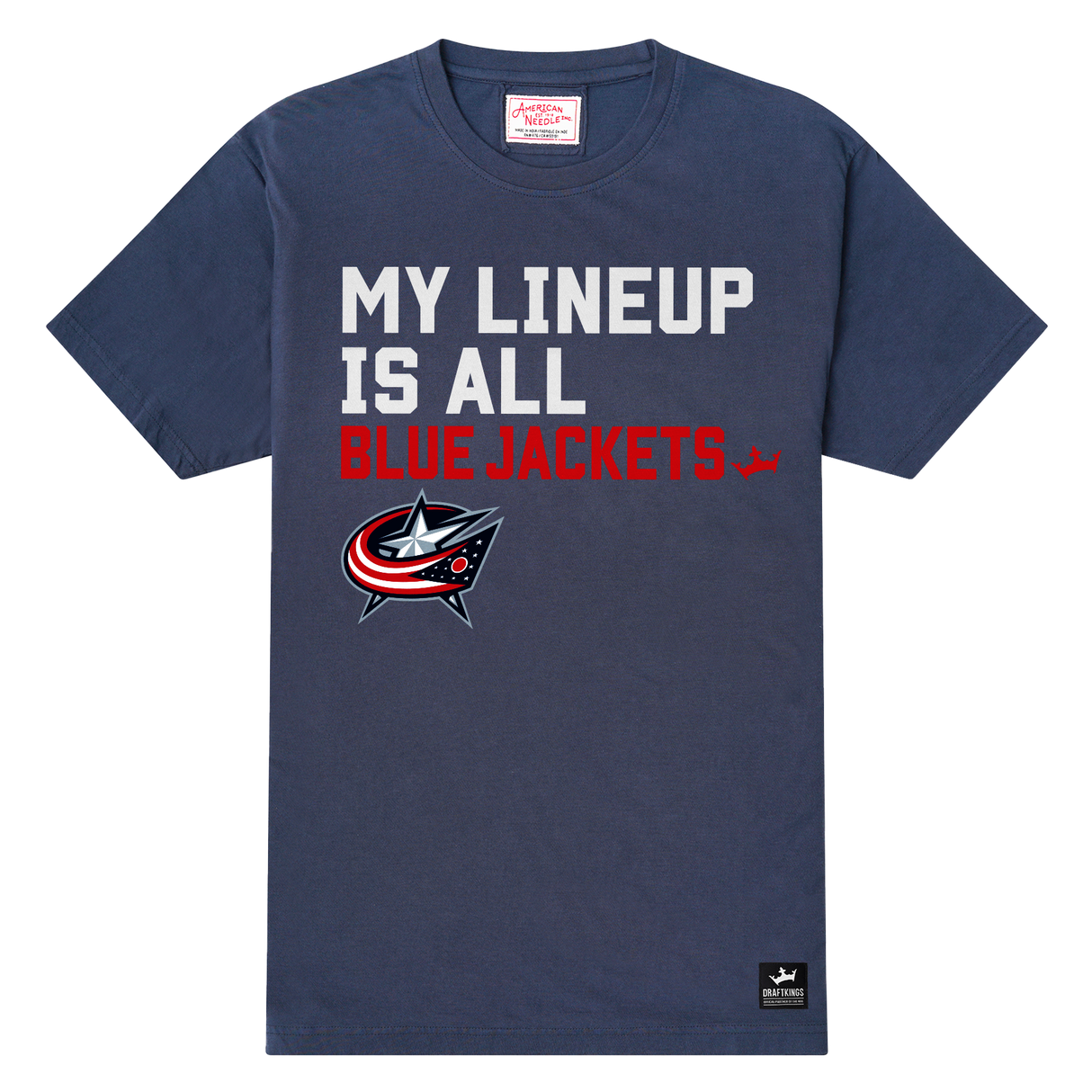 Columbus Blue Jackets My Lineup T-shirt