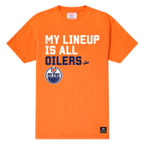 Edmonton Oilers My Lineup T-shirt