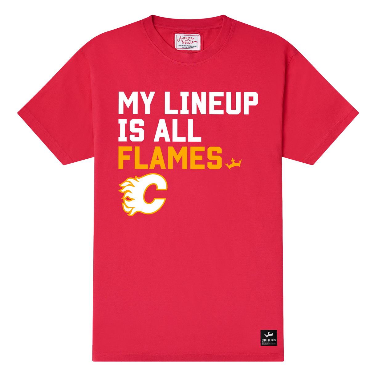 Calgary Flames My Lineup T-shirt