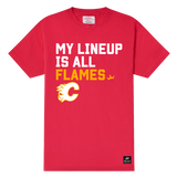 Calgary Flames My Lineup T-shirt