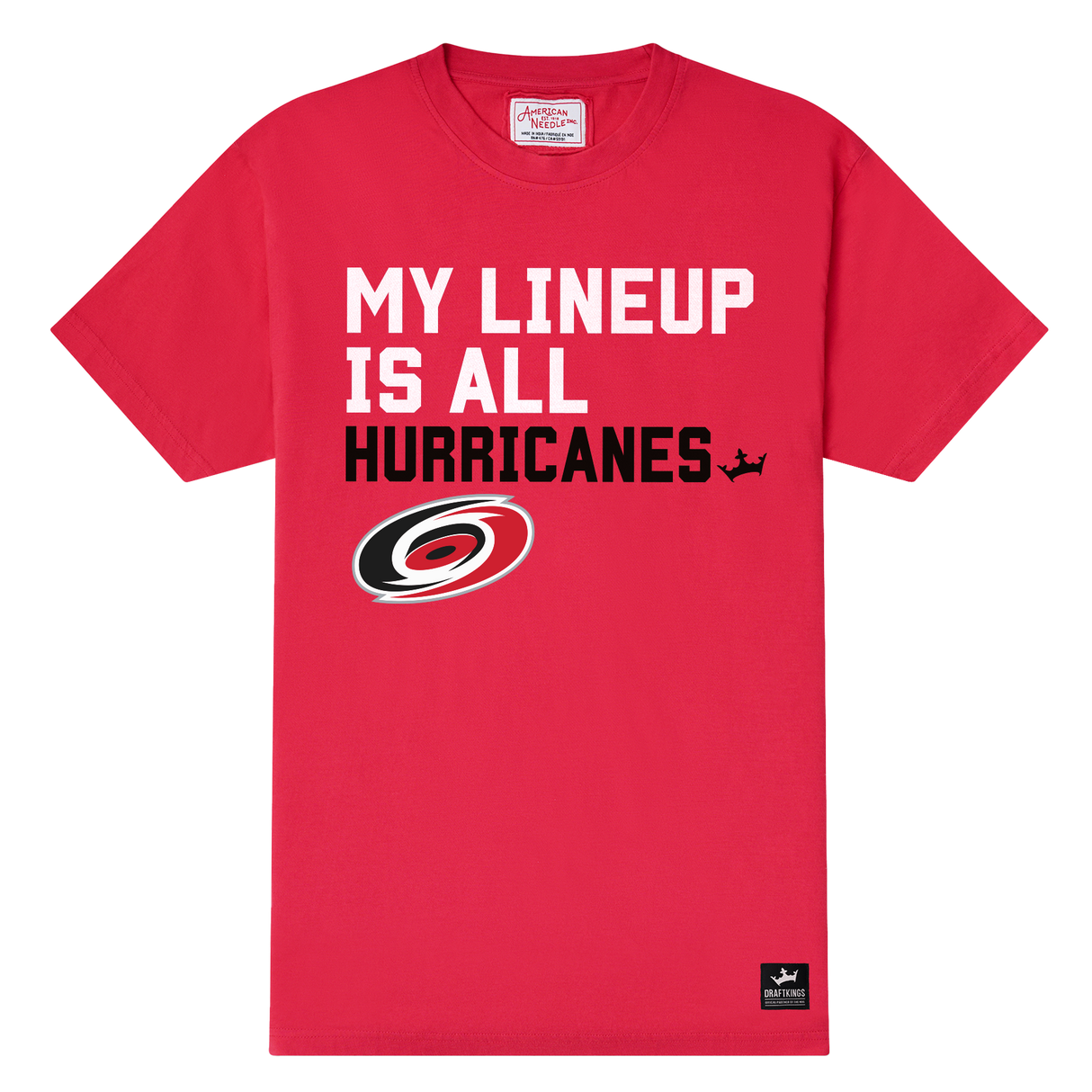 Carolina Hurricanes My Lineup T-shirt