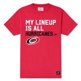 Carolina Hurricanes My Lineup T-shirt