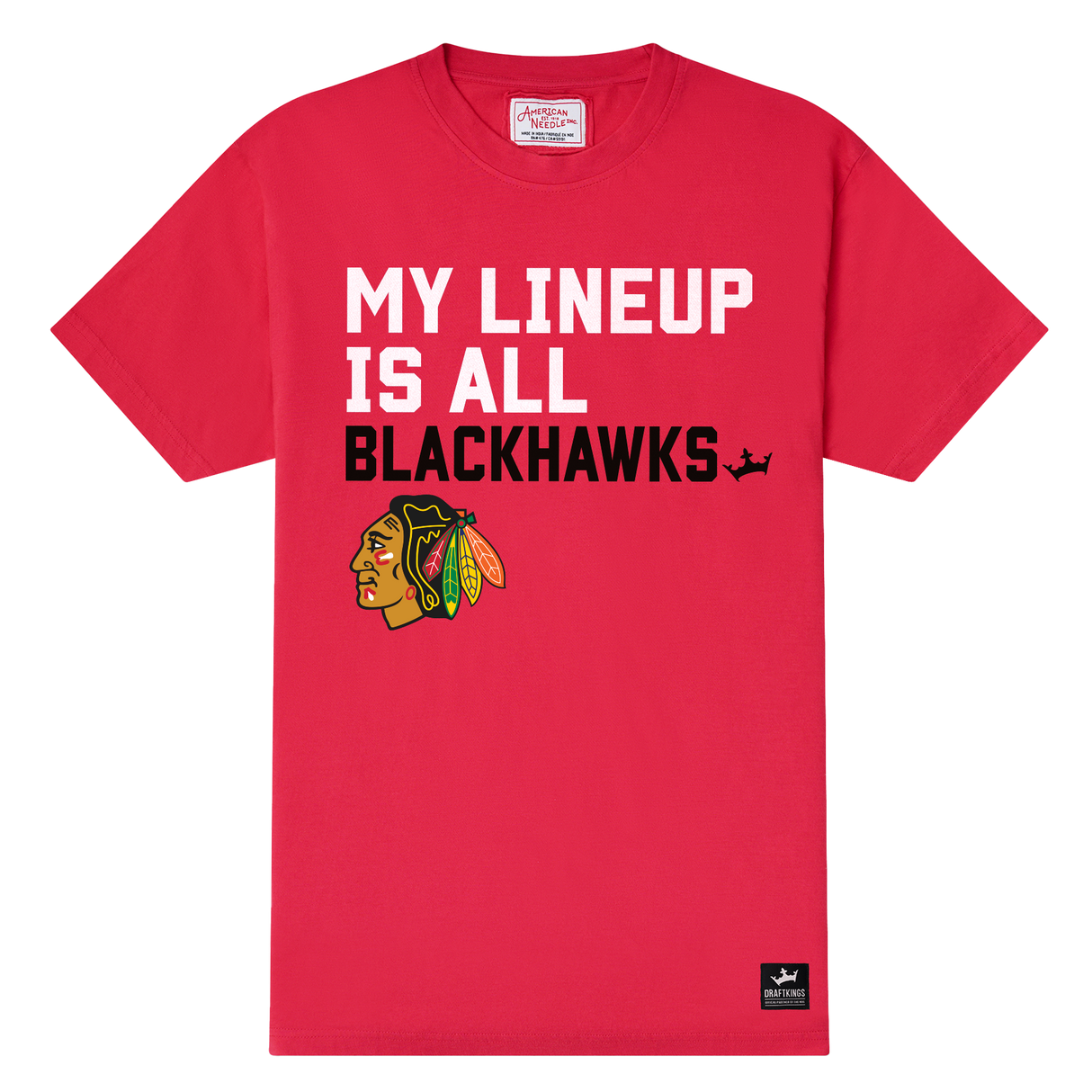 Chicago Blackhawks My Lineup T-shirt