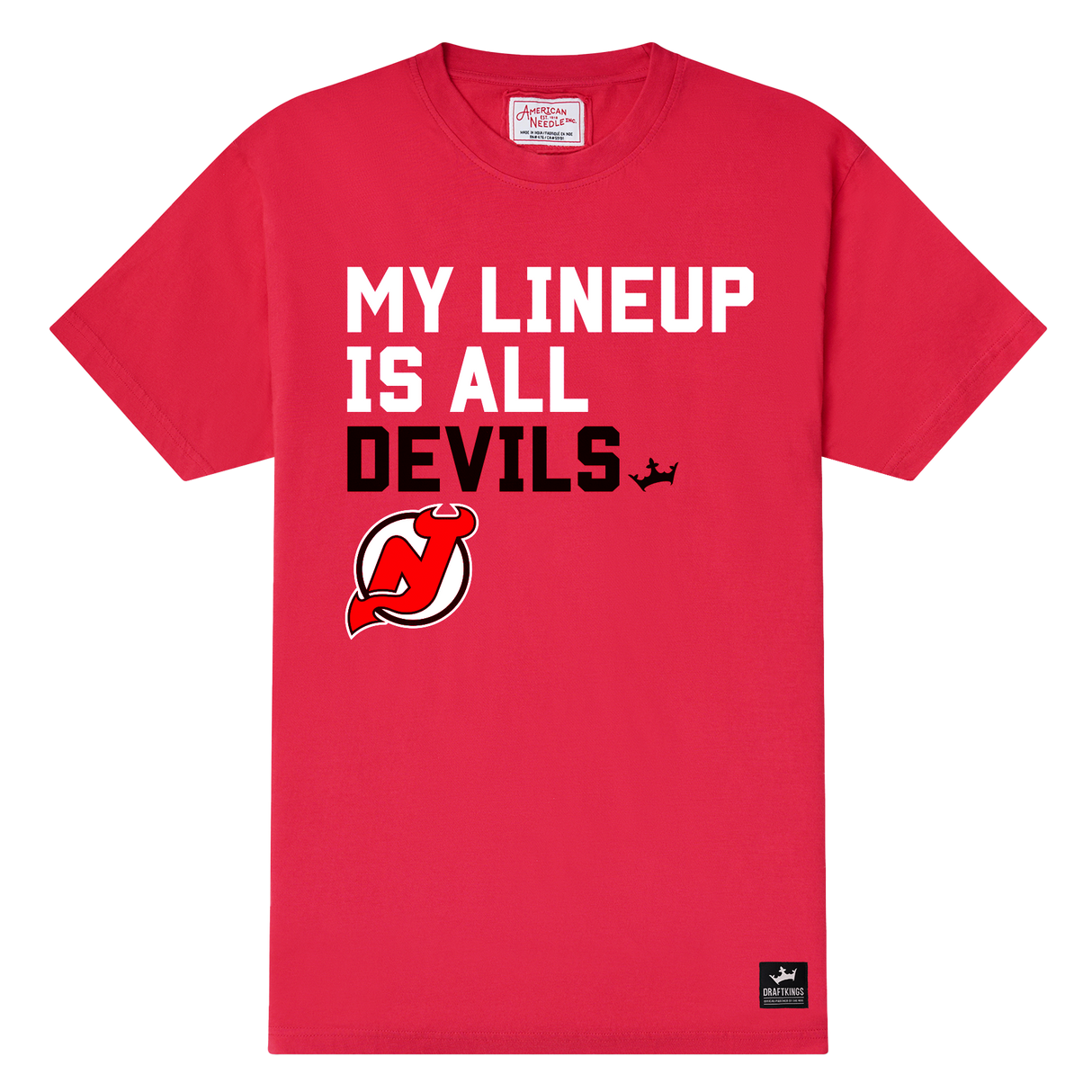 New Jersey Devils My Lineup T-shirt