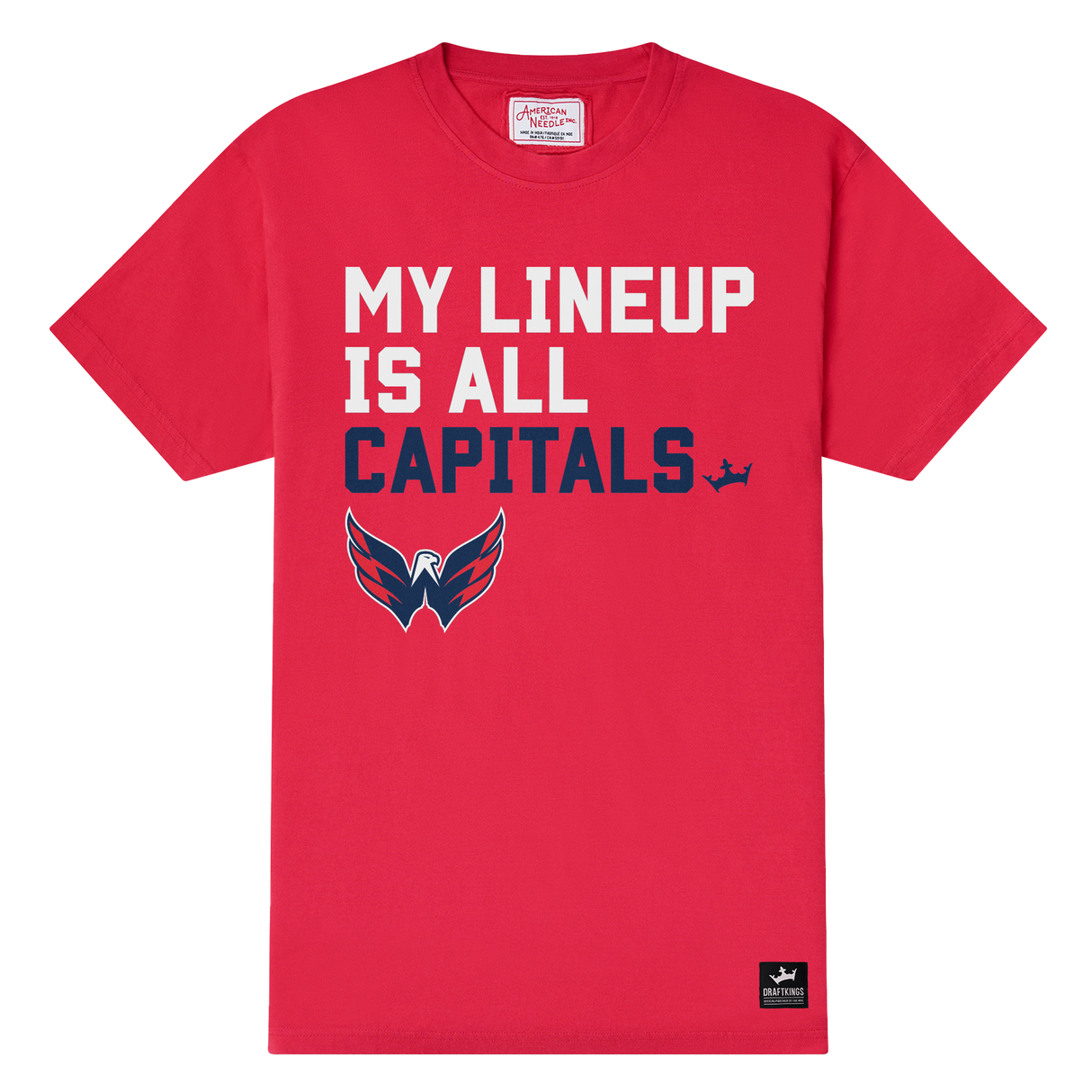 Washington Capitals My Lineup T-shirt