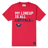 Washington Capitals My Lineup T-shirt