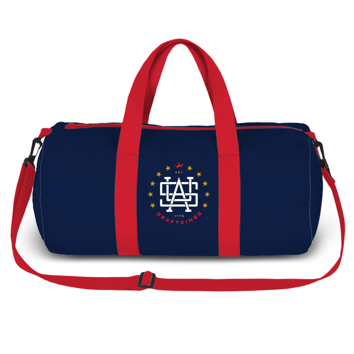 DraftKings USA Interlock Canvas Duffel Bag