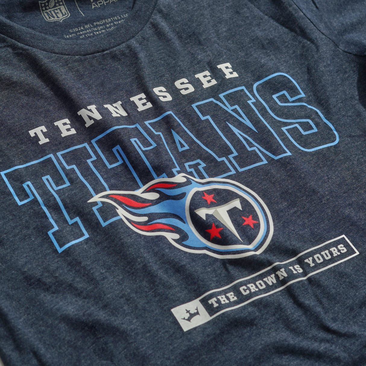 Tennessee Titans Crown Women's Short Sleeve T-Shirt