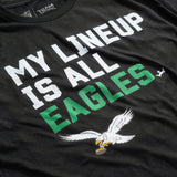 Philadelphia Eagles My Lineup Men's Short Sleeve T-Shirt