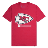 Kansas City Chiefs Crown Men's Short Sleeve T-Shirt