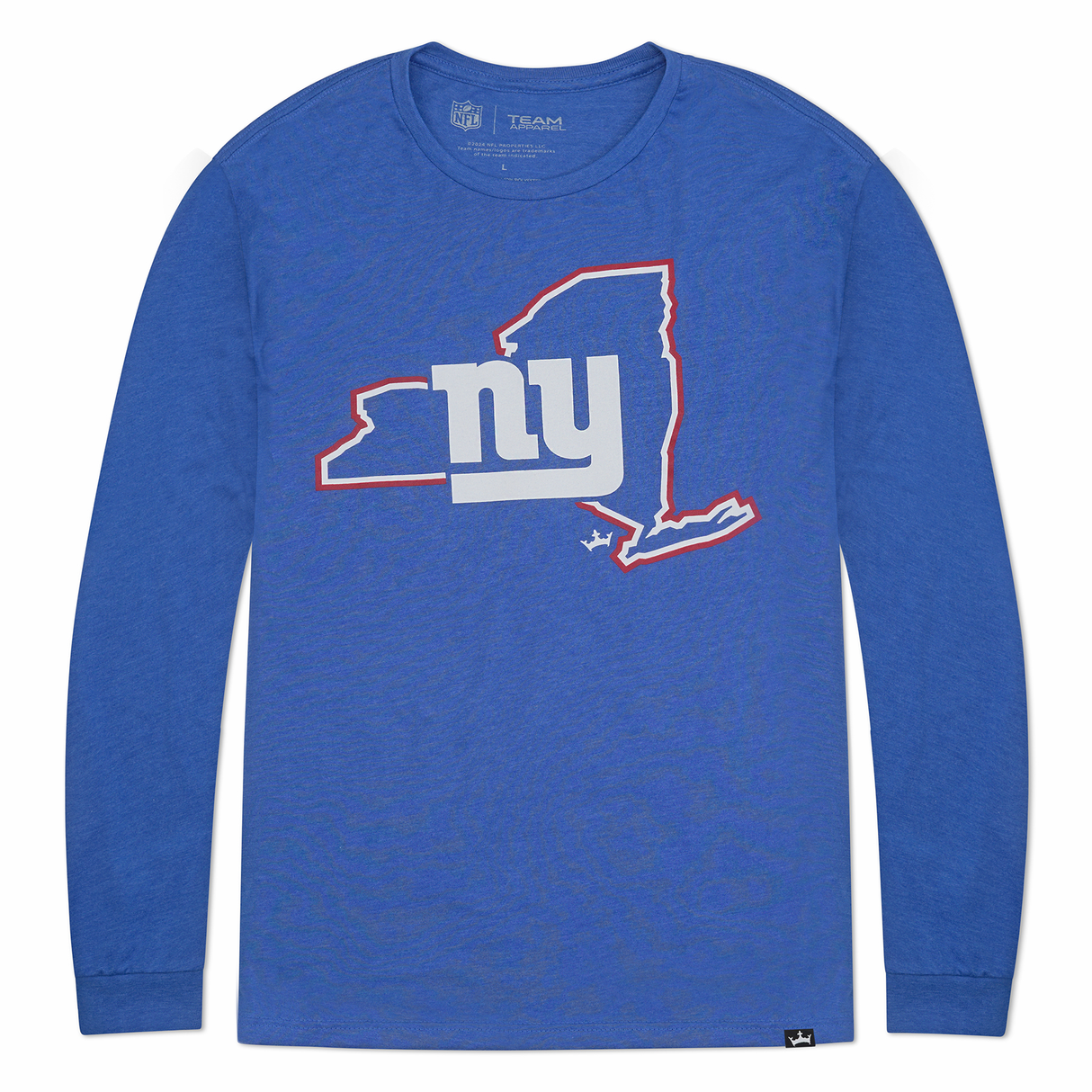 New York Giants Crown Long Sleeve Shirt