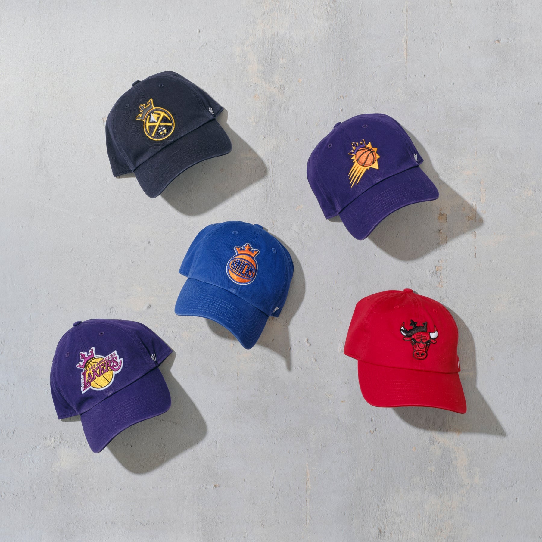 Los Angeles Lakers 47 Clean Up Hat