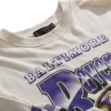 Baltimore Ravens Junk Food Women's Kickoff Crop Crewneck