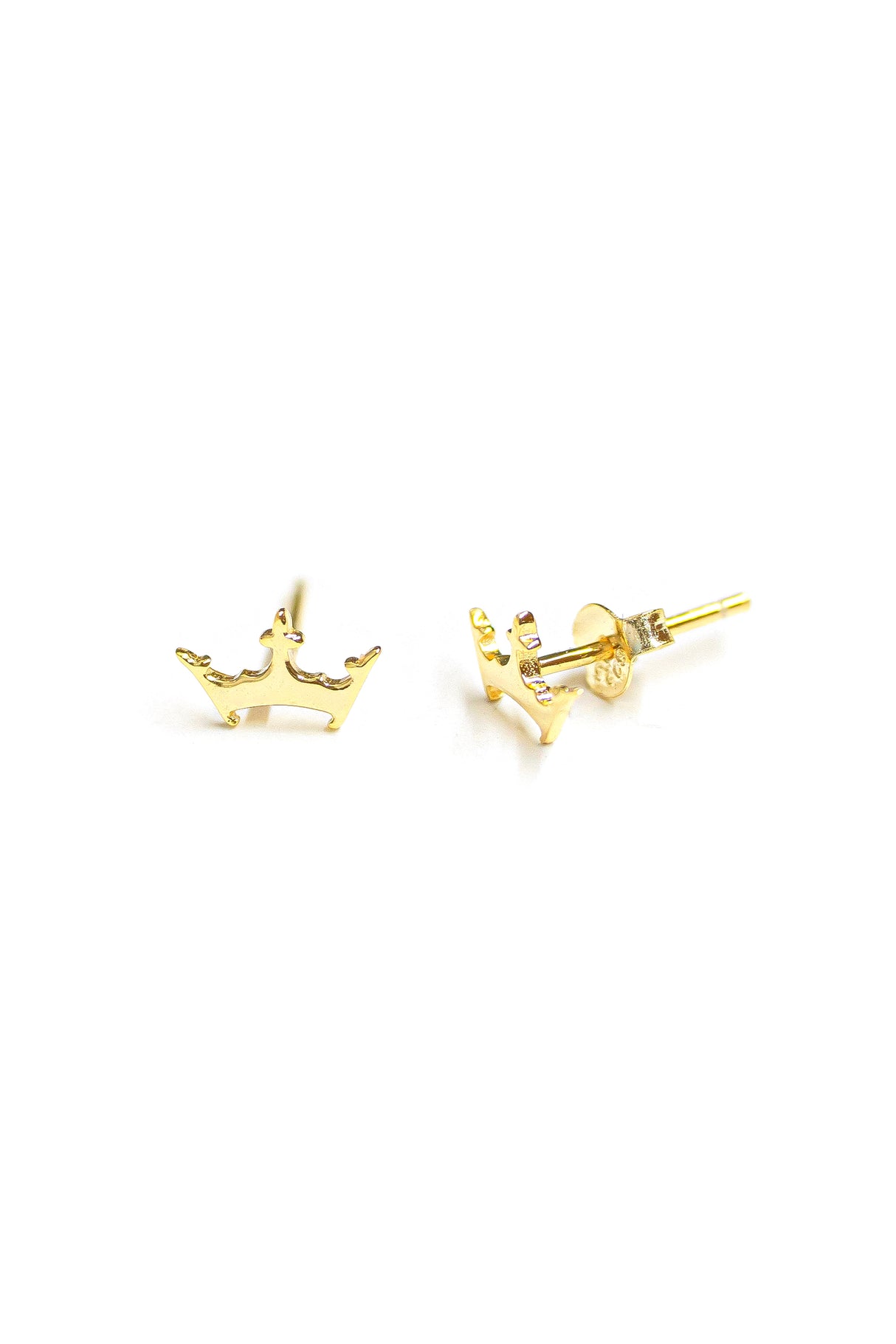 Crown Stud Earrings