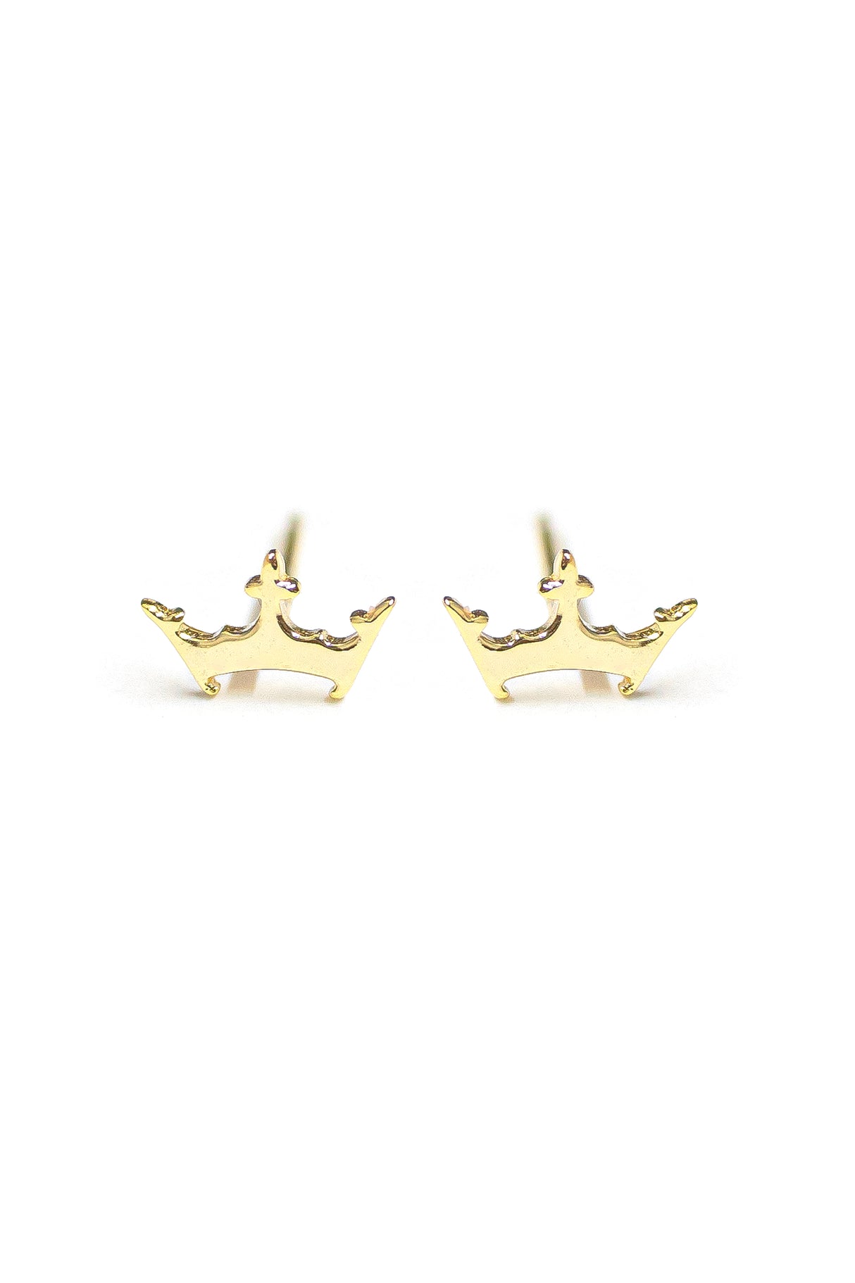 Crown Stud Earrings