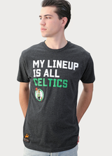 Boston Celtics My Lineup Sportiqe Comfy T-Shirt