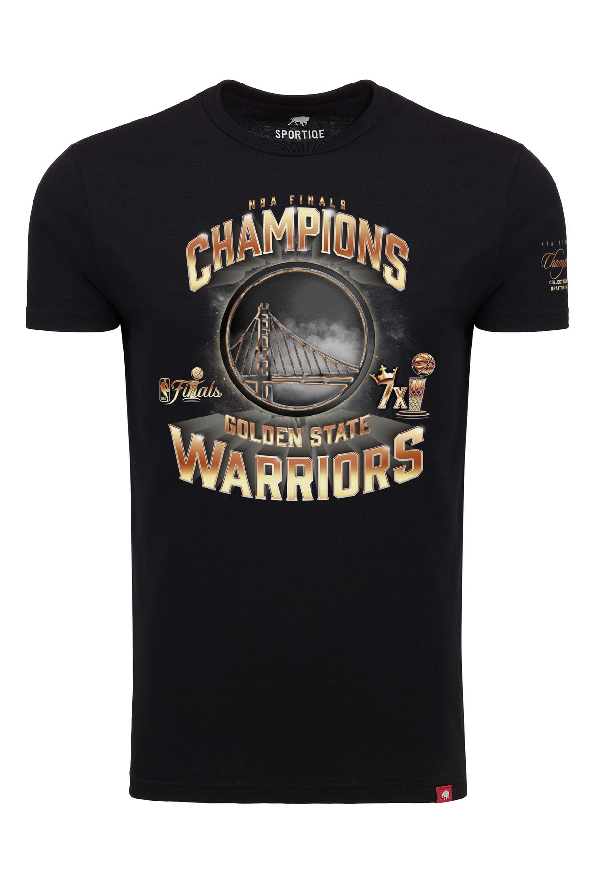 Golden State Warriors Champions Sportiqe Comfy T-Shirt