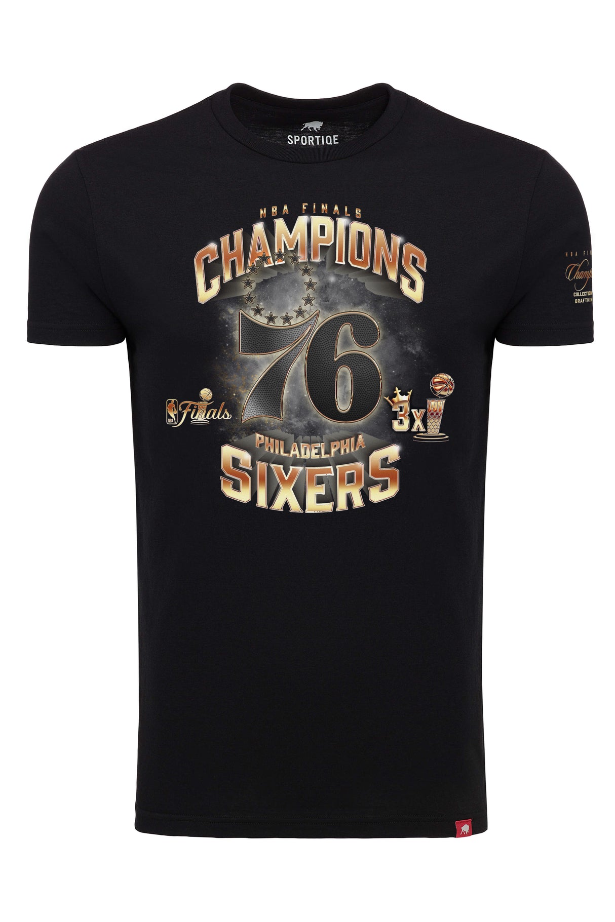 Philadelphia 76ers Champions Sportiqe Comfy T-Shirt
