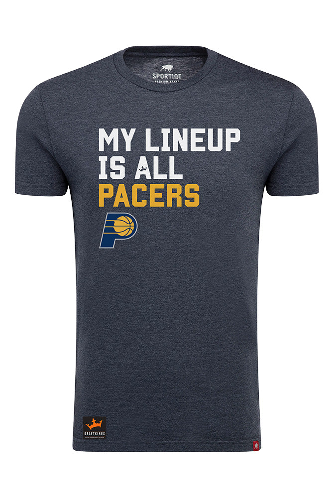 Indiana Pacers My Lineup Sportiqe Comfy T-Shirt