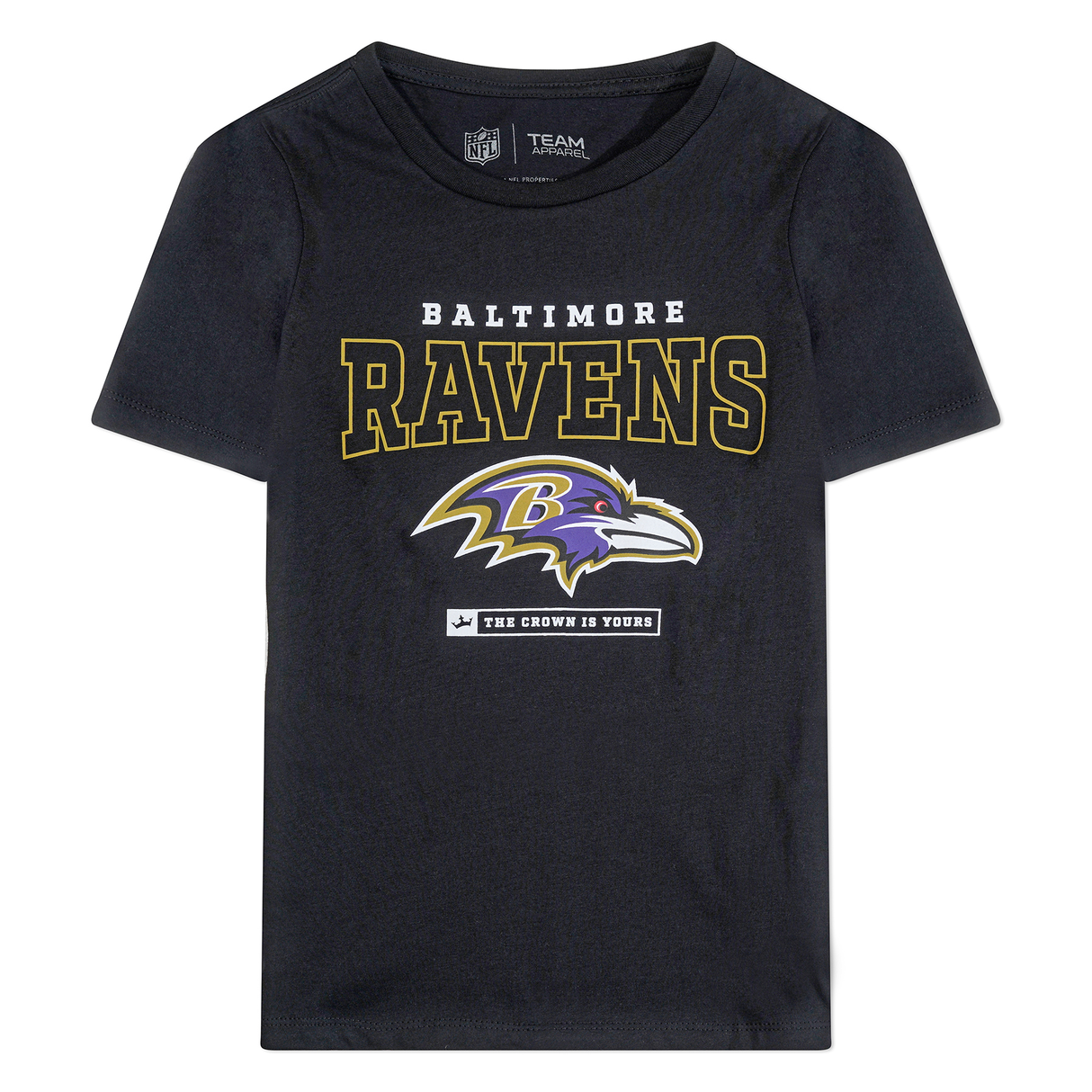 Baltimore Ravens Crown Women's Short Sleeve T-Shirt