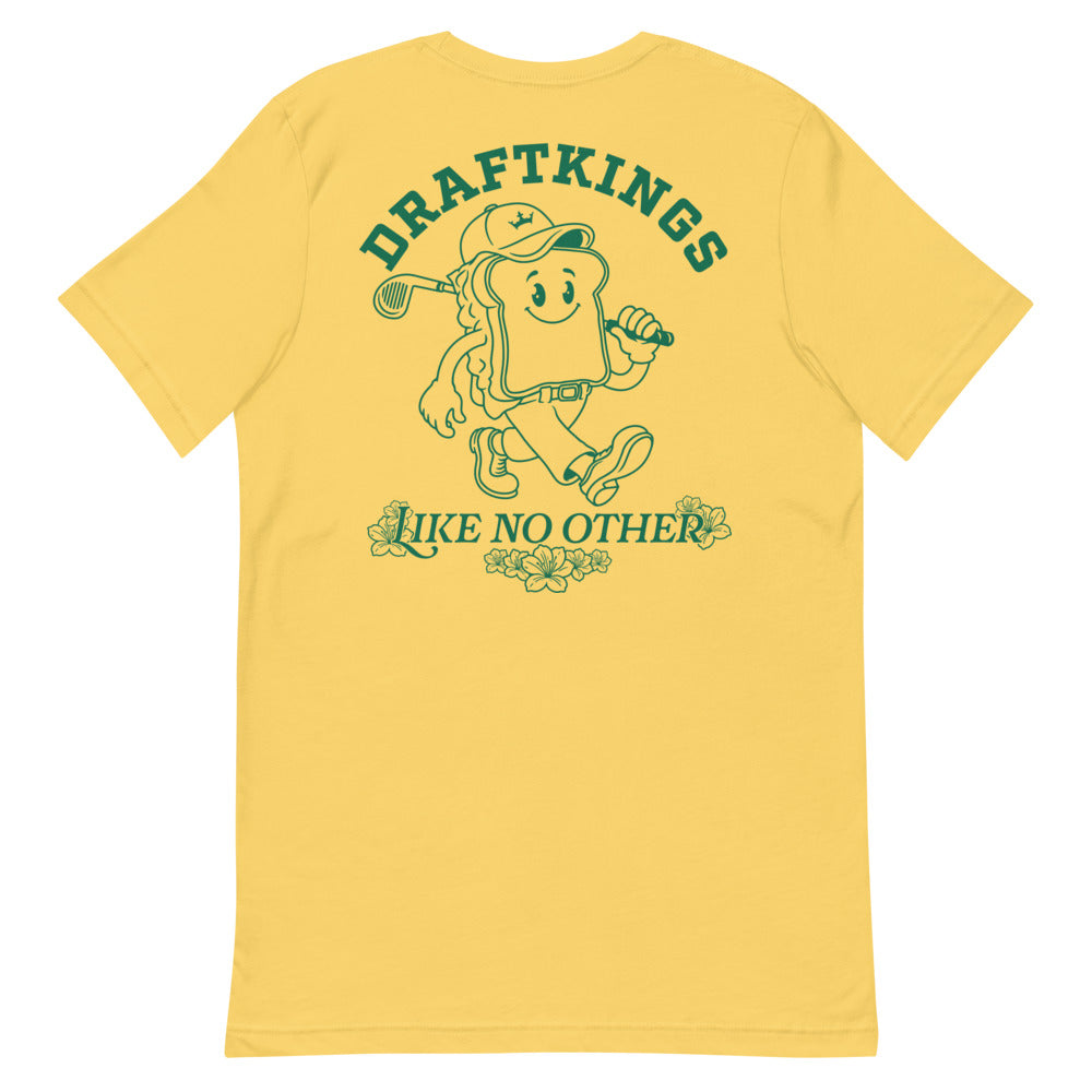 DraftKings Golf Tradition Yellow T-Shirt