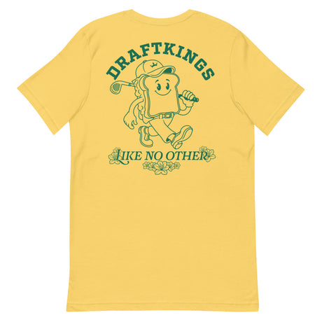 DraftKings Golf Tradition Yellow T-Shirt