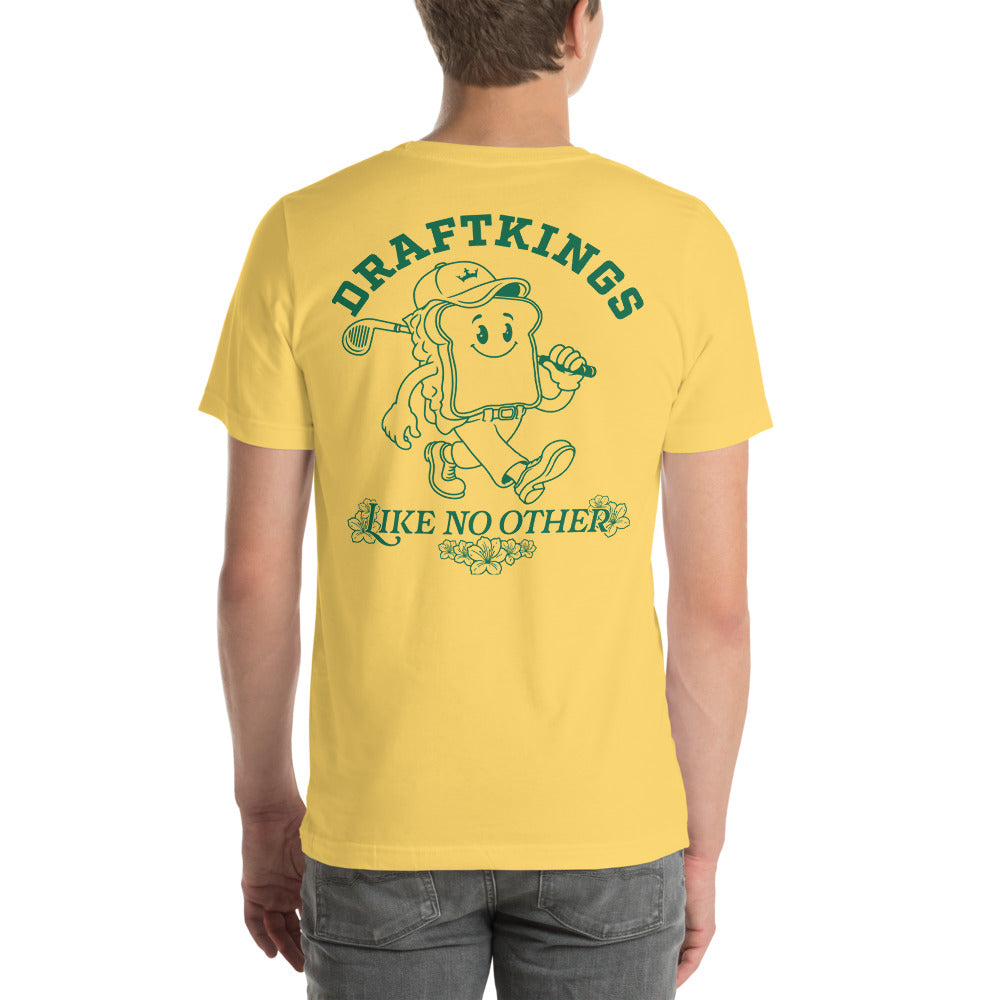 DraftKings Golf Tradition Yellow T-Shirt