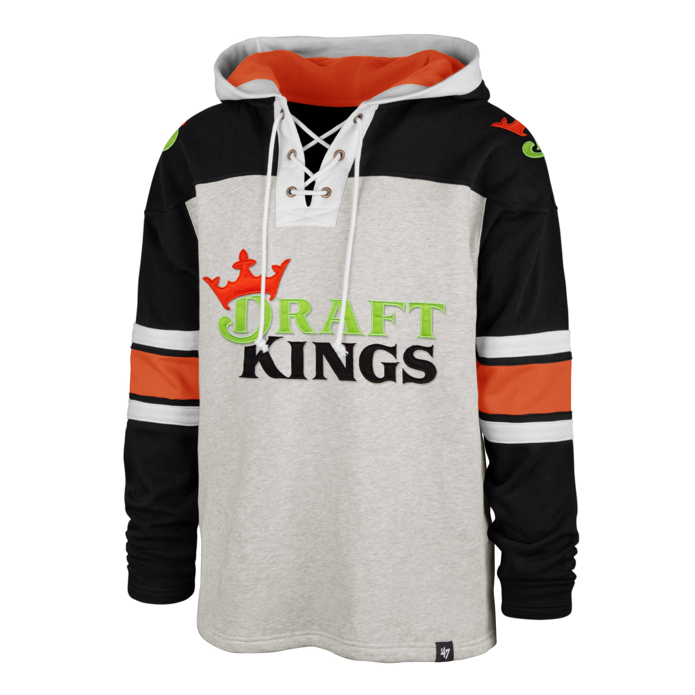 DraftKings x 47 Gridiron Lace Up Hoodie DraftKings Shop